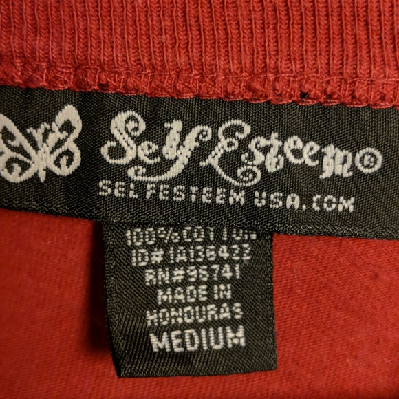 COPY - Vintage y2k V - neck elbow sleeve t shirt - Picture 4 of 4